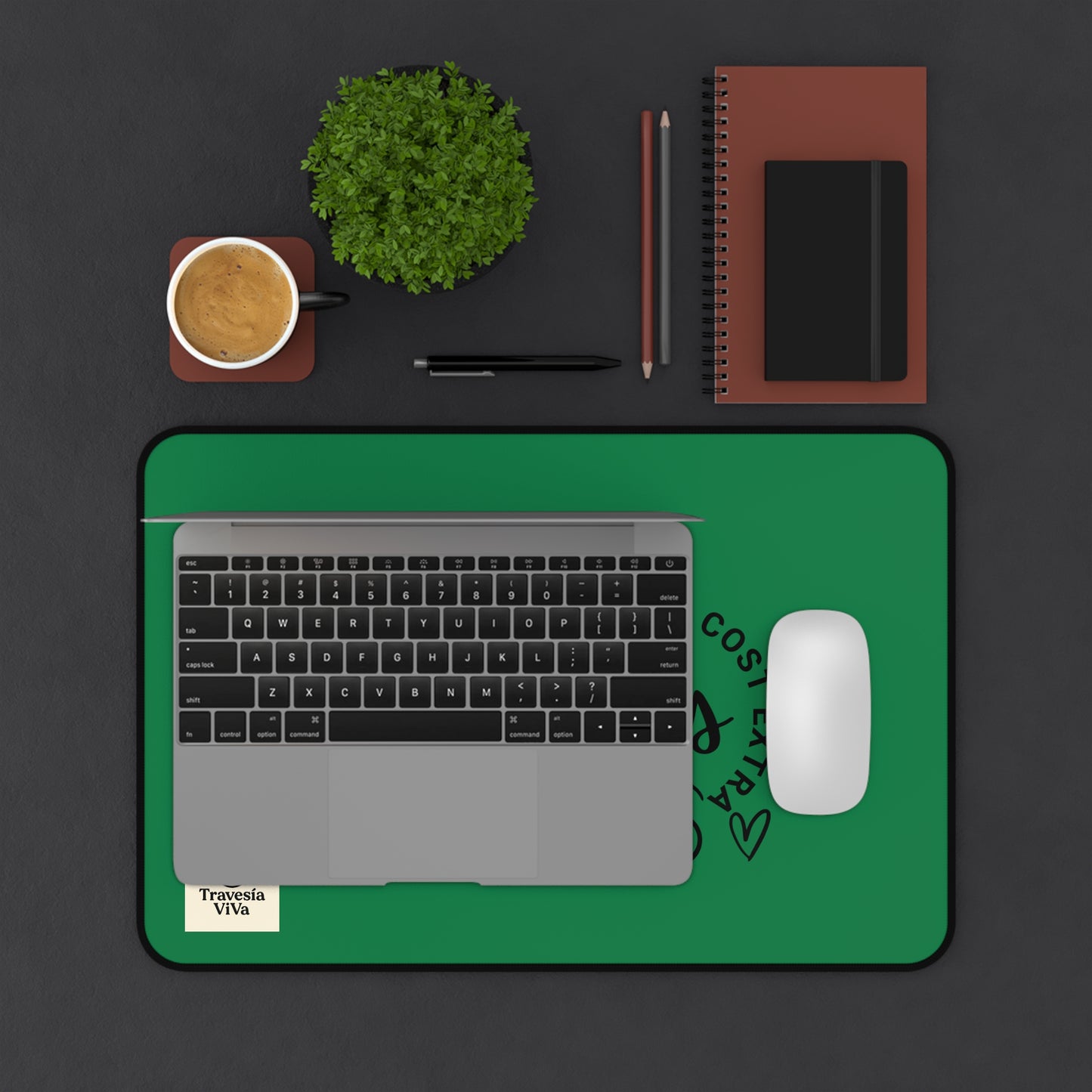 Miracles Desk Mat - Inspiring Office Decor for Home and Work, Motivational Gift, Ideal for Students & Professionals